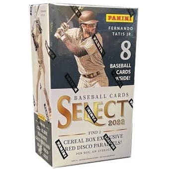 2022 Panini Select Baseball Cereal 40-Box Case