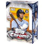 2022 Topps Chrome Baseball 8-Pack Blaster Box