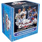 2022 Topps Chrome Sapphire Baseball Hobby Box