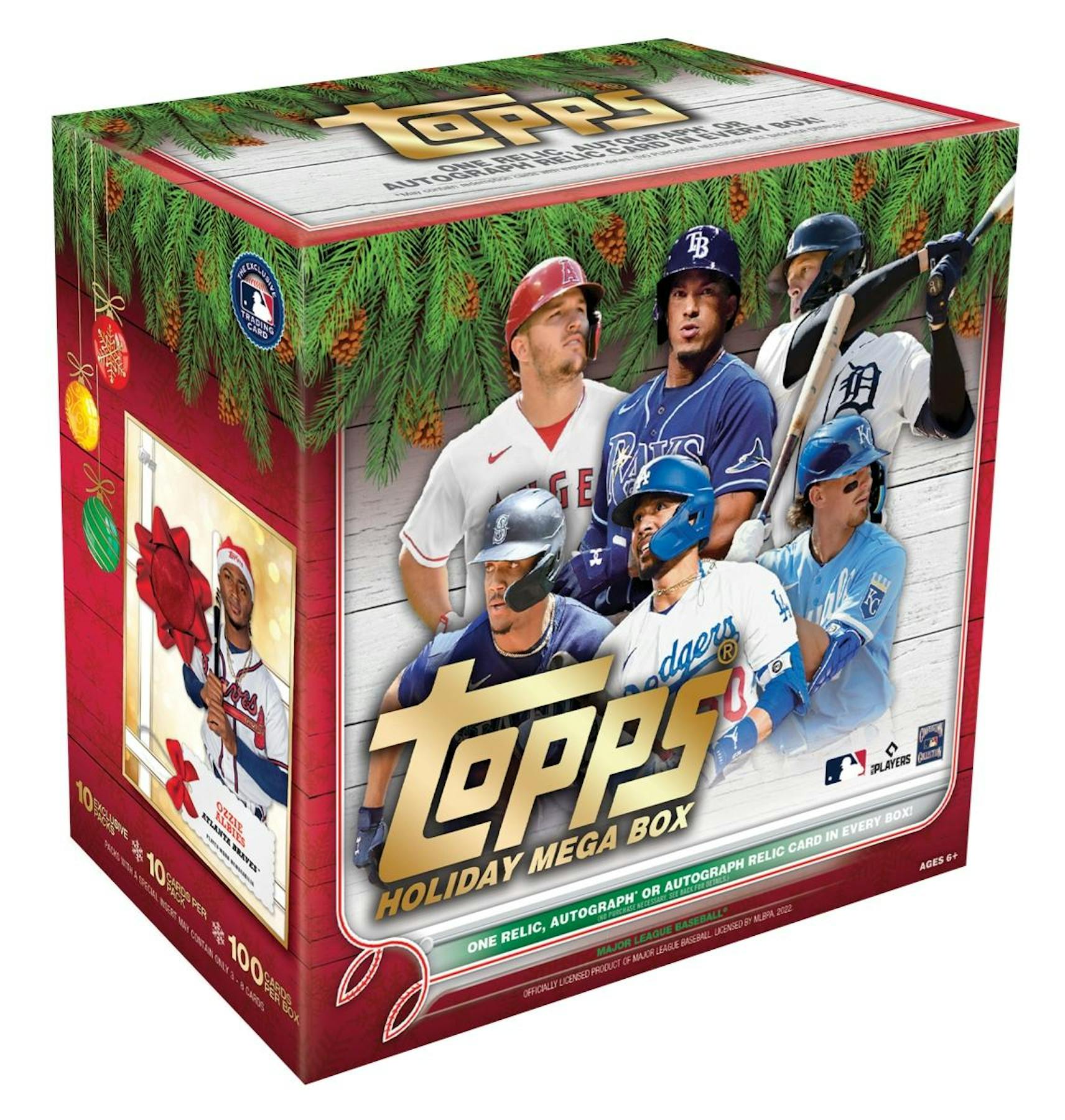 2022 Topps Holiday Baseball Mega Box DA Card World