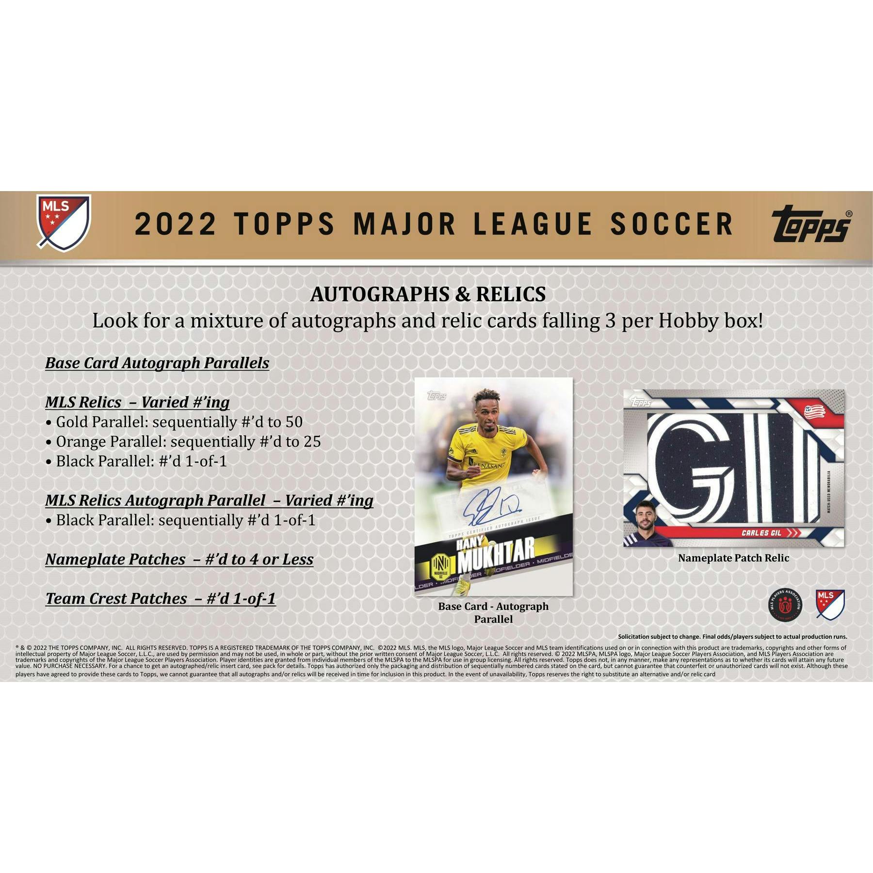 2022 Topps MLS Major League Soccer 11-Pack Blaster Box (Foil Parallels –  Forever Young Sports Cards