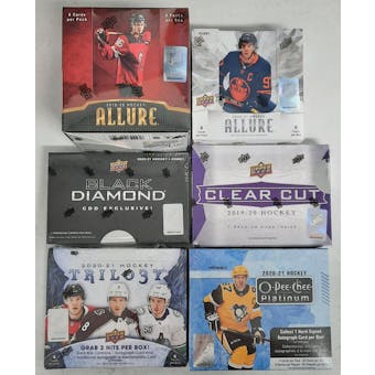 19/20 - 20/21 Upper Deck Hockey Mixer Break 6-Box- Instagram Live 31 Spot Random Team Break #2
