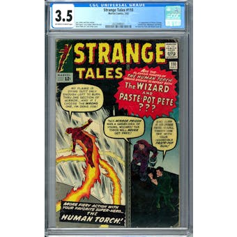 Strange Tales #110 CGC 3.5 (OW-W) *2022648001*