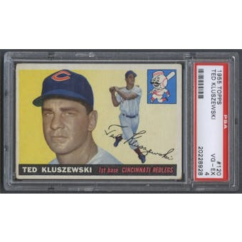 1955 Topps Baseball #120 Ted Kluszewski PSA 4 (VG-EX) *8928