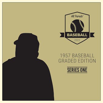 2022 Hit Parade Baseball 1957 Graded Edition - Series 1 - Hobby Box (Ships 10/7)
