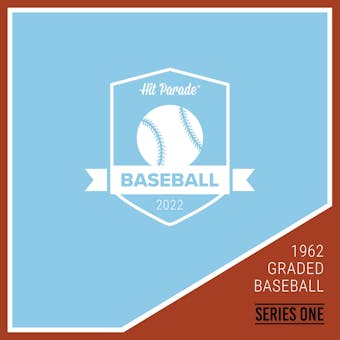 2021 Hit Parade 1962 Topps Baseball Graded Ed Ser 1 -  1-Box- DACW Live 3 Spot Random Card Break #2