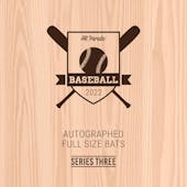 2022 Hit Parade Autographed Baseball Bat Series 3- 1-Box- DACW Live 6 Spot Random Division Break #4