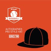 2022 Hit Parade Autographed Baseball Hat - Hobby Box - Series 2