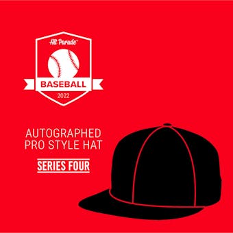 2022 Hit Parade Autographed Baseball Hat Series 4 Hobby Box - Hank Aaron!!