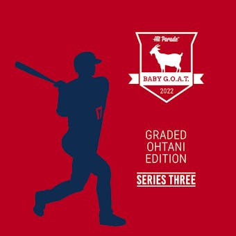 2022 Hit Parade GOAT Ohtani Graded Edition - Series 3 - Hobby Box /50