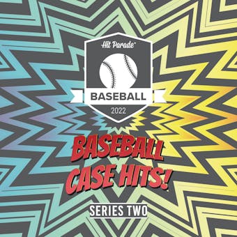 2022 Hit Parade Baseball Case Hits Edition Series 2 Hobby Box - Vladimir Guerrero Jr