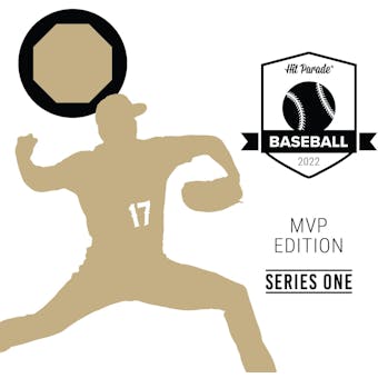 2022 Hit Parade Baseball MVP Edition - Series 1 - Hobby 10-Box Case /100 - Trout-Koufax-Aaron