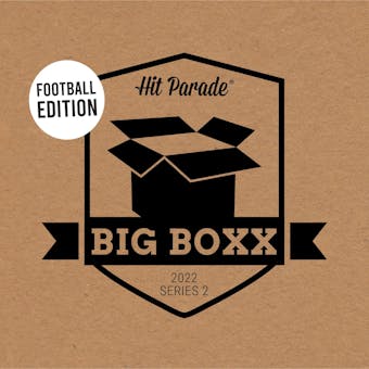 2022 Hit Parade Autographed BIG BOXX Football Series 3 Hobby Box - Josh Allen & Lamar Jackson