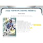 2022 Bowman Chrome Baseball Hobby 12-Box Case (Presell)