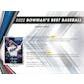 2022 Bowman's Best Baseball Hobby 8-Box Case- DACW Live 30 Spot PYT Break #2