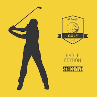 2022 Hit Parade Autographed Golf EAGLE Edition - Hobby Box - Series 5 - Tiger Woods!!!