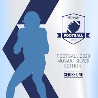 2022 Hit Parade Football Mosaic Silver Edition - Hobby Box - Series 1