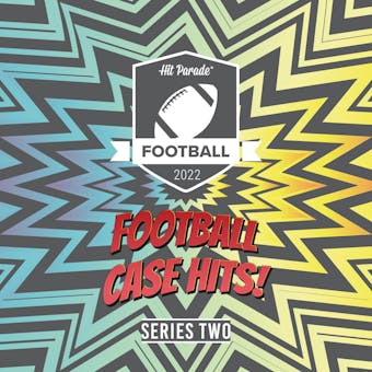 2022 Hit Parade Football Case Hits Edition - Series 2 - Hobby Box /100 - Kaboom!-Downtown-Horizon-
