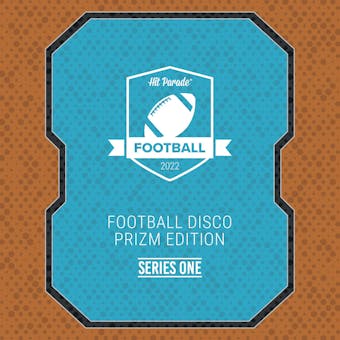 2022 Hit Parade Football Disco Prizm Edition Series 1 Hobby Box - Justin Herbert (Ships 12/2)