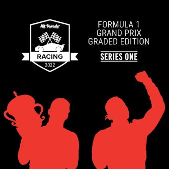 2022 Hit Parade Racing Formula 1 Grand Prix Graded Edition Series 1 Hobby Box - Verstappen