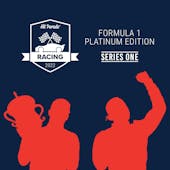 2022 Hit Parade Racing Formula 1 Platinum Edition - Series 1 Hobby 10-Box Case /100 - Verstappen/Perez/Vettel