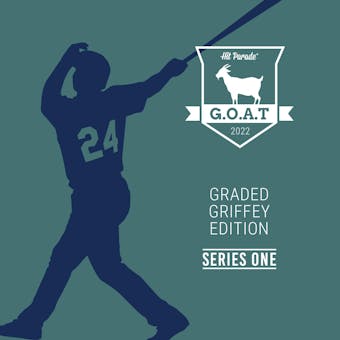 2022 Hit Parade GOAT Griffey Edition Series 1 Hobby Box - Ken Griffey Jr.