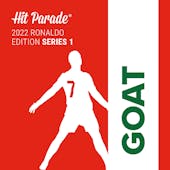 2022 Hit Parade GOAT Ronaldo Graded Edition Series 1 Hobby Box - Cristiano Ronaldo
