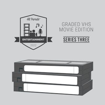 2022 Hit Parade Graded VHS Movie Edition Series 3 Hobby Box
