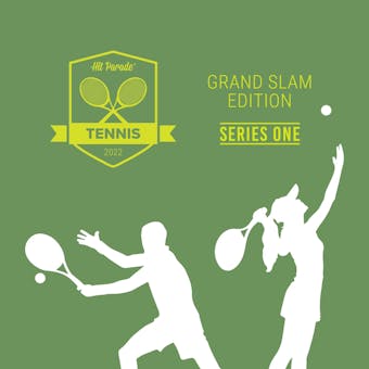 2022 Hit Parade Tennis Grand Slam Edition - Series 1 Hobby Box /100 - Djokovic-Federer-Nadal-Serena