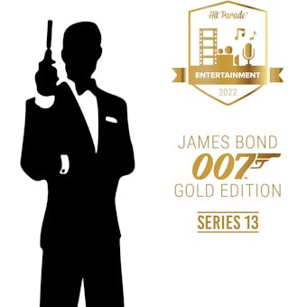 2022 Hit Parade James Bond 007 Gold Edition - 10 Box Hobby Case - Series 13
