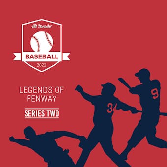 2022 Hit Parade Baseball -  Legends of Fenway- Series 2 - Hobby Box /100 Williams-Clemens-Betts