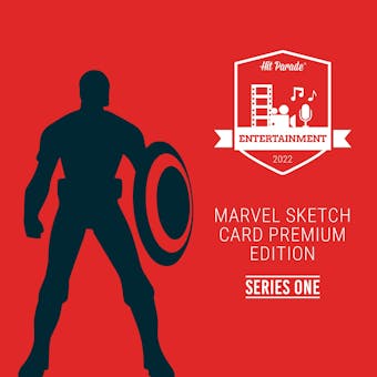 2022 Hit Parade Marvel Sketch Card Premium Edition - Series 1 - Hobby Box /100 - 1 MARVEL SKETCH CARD PER BOX!