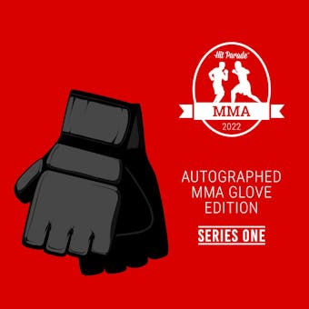 2022 Hit Parade Autographed MMA Glove Edition 1-Box - DACW Live 14 Spot Random Letter Break #1