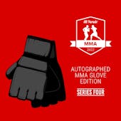 2022 Hit Parade Autographed MMA Glove Edition Hobby Box - Series 4