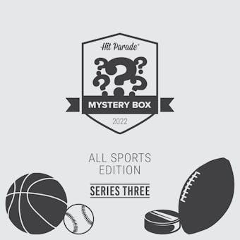 2022 Hit Parade All Sports Mystery Box Series 3 Hobby Box - Aaron Ekblad