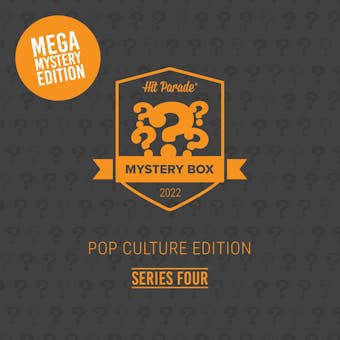 2022 Hit Parade POP Culture MEGA Mystery Box Series 4 Hobby Box - Hulk Hogan