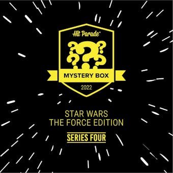 2022 Hit Parade Mystery Box Star Wars The Force Edition Series 4 Hobby Box
