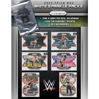 2022 Panini Prizm WWE Wrestling White Sparkle Pack