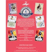 2022 Leaf Perfect Game National Showcase Baseball Hobby 12-Box Case