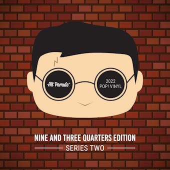 2022 Hit Parade POP Vinyl Nine and Three-Quarters (9 3/4) Edition Series 2 Hobby Box