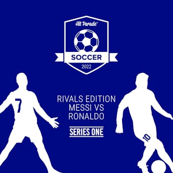 2022 Hit Parade Rivals Edition - Messi vs. Ronaldo Series 1 - Hobby Box /100