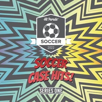 2022 Hit Parade Soccer Case Hits Edition - Series 1 - Hobby Box