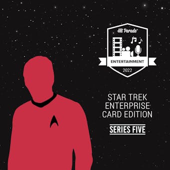 2022 Hit Parade Star Trek Enterprise Card Edition - Series 5 - Hobby Box /100 - Nimoy-Pine-Pegg-Quinto