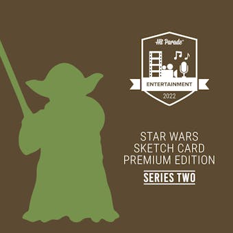 2022 Hit Parade Star Wars Sketch Card Premium Edition - 10 Box Hobby Case - Series 2