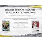 2021 & 2022 Topps Star Wars Chrome Galaxy Mixer - DACW Live 9 Spot Random Pack Break #4
