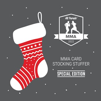 2022 Hit Parade MMA Stocking Stuffer Hobby Box - Khamzat Chimaev