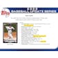 2022 Topps Update Series Baseball Hobby 12-Box Case (Presell)