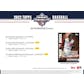 2022 Topps Pro Debut Baseball Hobby Box (Presell)
