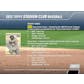 2022 Topps Stadium Club Baseball Hobby 16-Box Case
