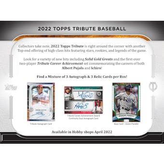 2022 Topps Tribute Baseball 3-Box- DACW Live 6 Spot Random Division Break #4